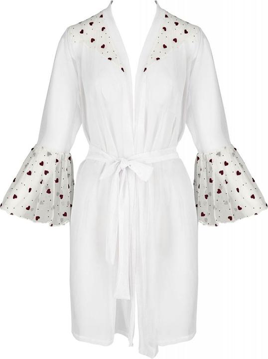 Produktbild Passion Transparenter Mantel mit Herzchen (M, S)