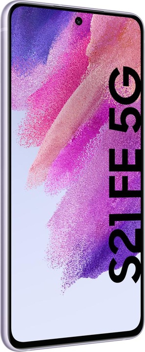 Actual product image Samsung Galaxy S21 FE 5G EU (256 GB, Lavender, 6.40", Dual SIM, 12 Mpx, 5G)