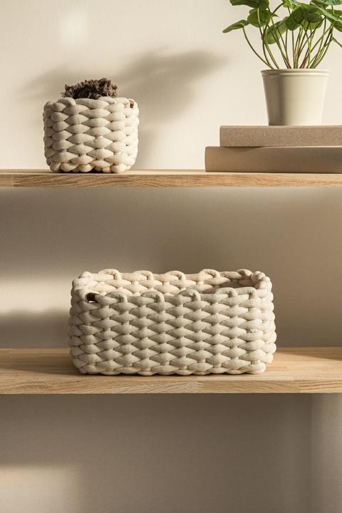 Produktbild Bigso BASKET Aufbewahrungskorb Weiss S (20 cm)