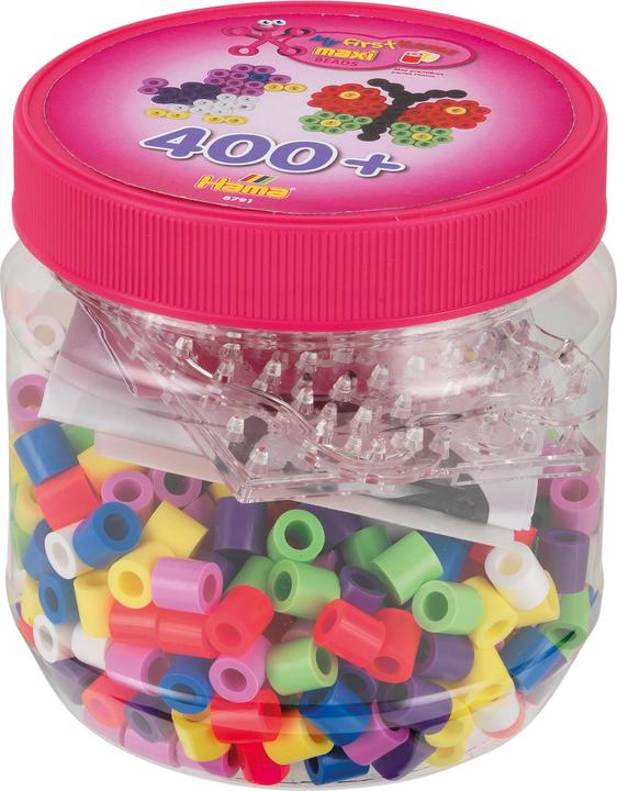 Image du produit Hama Perlen Strijkkralenset Maxi in Pot, 400pcs.