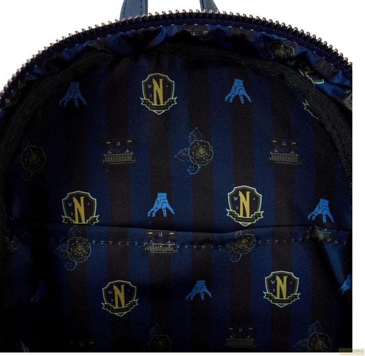 Produktbild Loungefly Wednesday by Rucksack Mini Nevermore Academy