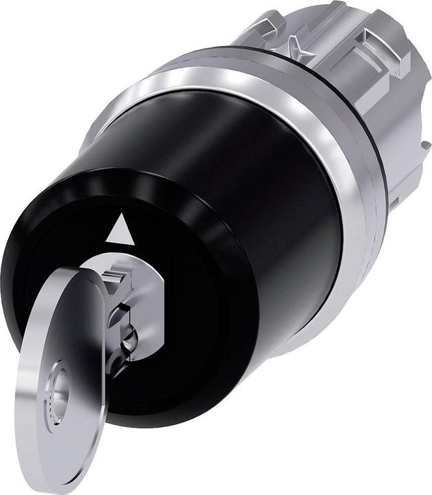 Actual product image Siemens Key switch 3-stage rectangular Ř22mm 3SU1050-5PP01-0AA0