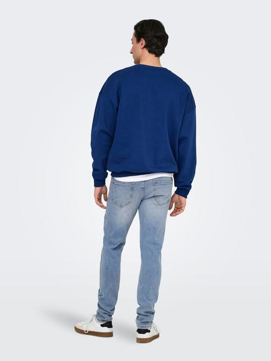 Actual product image Only & Sons ONSLOOM Niedrige Taille Slim Fit Jeans Slim Fit Jeans (W34/L32)