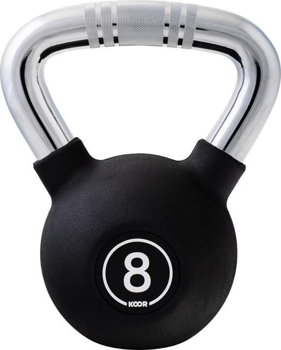 Produktbild Koor Kettlebell 8 kg, Schwarz (1 x 8 kg)