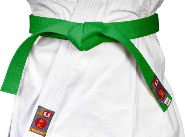 Actual product image Ju-Sports Budo belt green