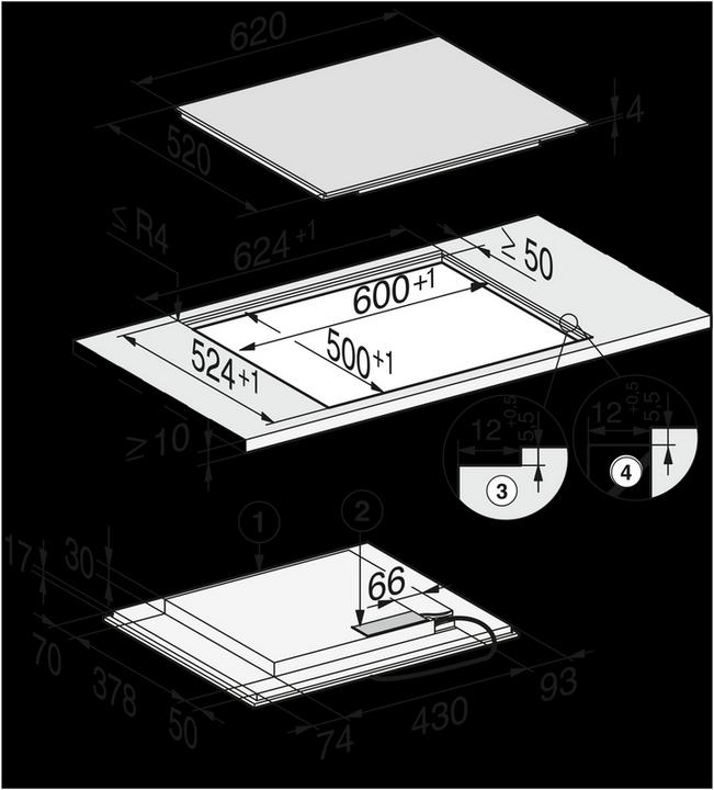 Actual product image Miele KM 7464 FL 11598740