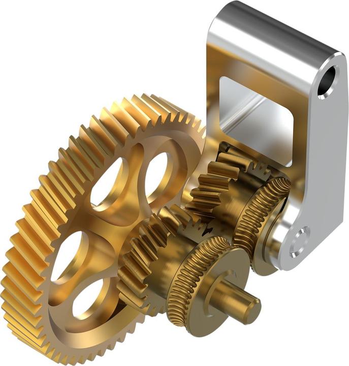 Biqu Metall Extruder Zahnrad Kit für Bambu X1 / P1S / P1P (Replacement parts)