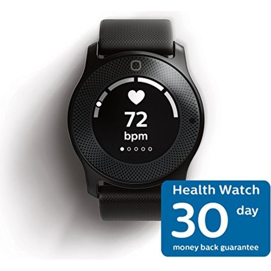 Philips Bluetooth gezondheidshorloge met hartslagmonitor voor iOS en Android, Smartwatch