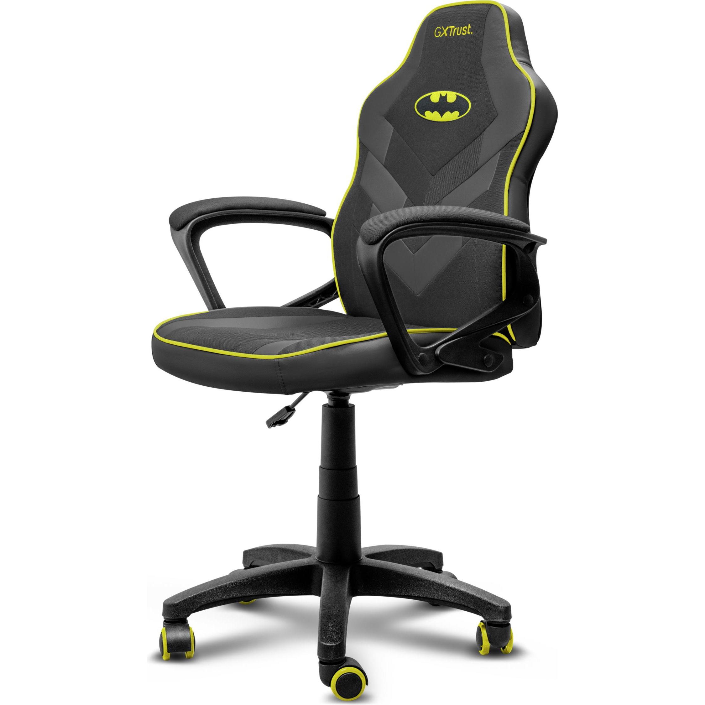 Trust GXT703BM REVVO Kids Chair Batman, Sedia gaming, Giallo, Nero