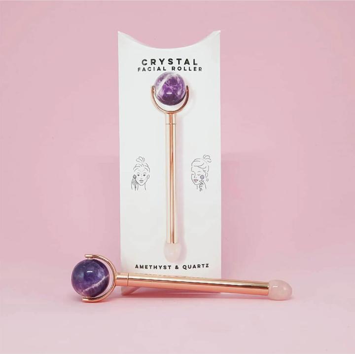 Produktbild Lavay Crystal Roller Gesicht: Amethyst & Quarz