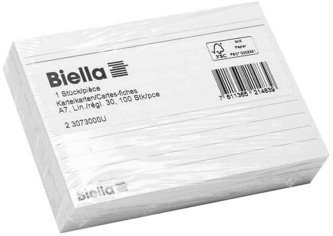 Produktbild Biella Liniert (A7, 200 g/m², 100 x)