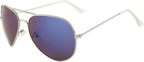Immagine prodotto Bekos Occhiali da sole aviator color argento e blu