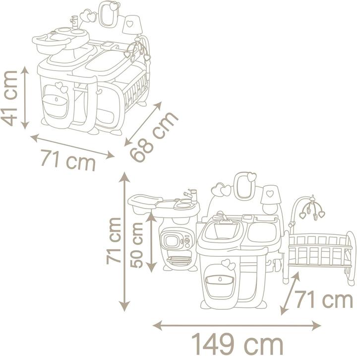 Immagine prodotto Smoby Centro giochi grande BabyNurse