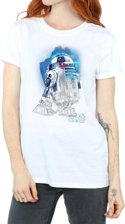 Image du produit Star Wars - T-shirt THE LAST JEDI R2-D2 BRUSHED - Femme (M)