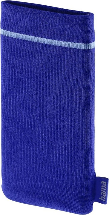 Produktbild Hama Handyhülle Socke, universal, Grösse 7,0 x 16,0 cm, Blau