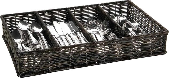 APS Polypropylene cutlery container