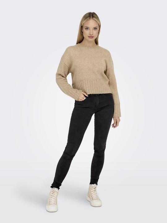 Produktbild Only Kurzer einfarbiger Strickpullover (XXL)
