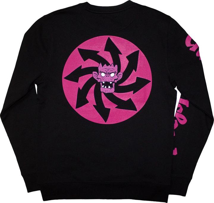 Immagine prodotto Gorillaz Craker Island Pazuzu Spiral Felpa Stampa sul Retro e sulle Maniche Adulto Unisex (S)
