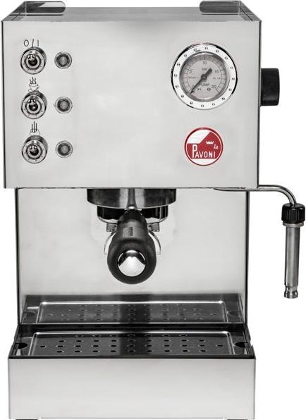Immagine prodotto La Mer Macchina da caffè a pistone Pavoni Gran Caffe Steel LPMGCM01EU