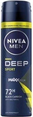 Produktbild NIVEA Men Deep Sport Antitranspirant Spray 150ml (Spray, 150 ml)