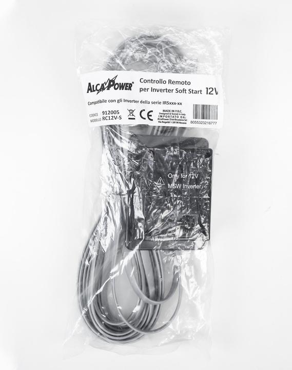 Actual product image President Remote control for 12V voltage inverter AlcaPower from