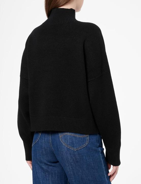 Actual product image HUGO Soft Wool Blend Turtleneck Sweater (L)