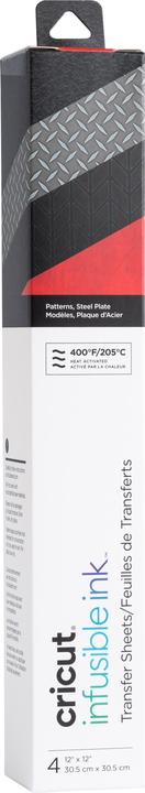 Produktbild Cricut Aufbügelfolie Infusible Ink Steel Plate 4 Stück (4 x)