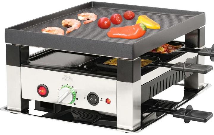Solis 4 in 1 Raclette & Pizza Grill for 4 (7910)