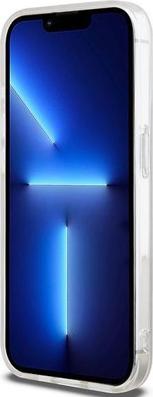 Actual product image DKNY DKHMP14XHRHSEP iPhone 14 Pro Max 6.7" różowy/pink hardcase IML Mono & Stripe MagSafe (Apple iPhone 14 Pro Max)