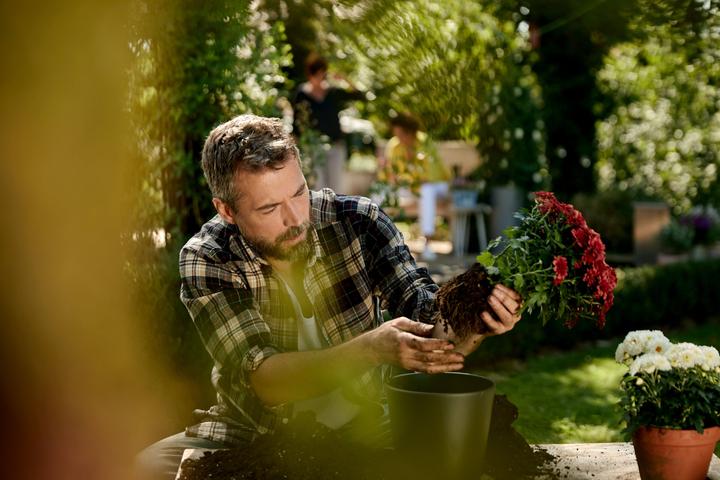 Immagine prodotto Migros-Bio Garden balcone e terriccio al geranio (40 l, Terriccio senza torba)