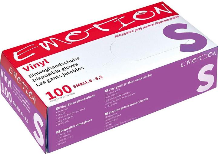 Produktbild Efalock Vinyl Gloves S powdered Emotion