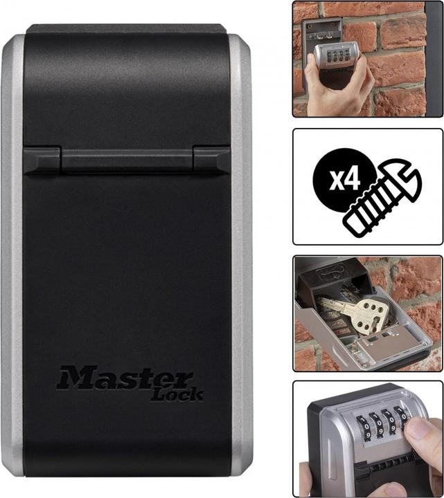 Produktbild Master Lock Schlüsselkasten mit Wandmontage 5481EURD