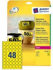 Actual product image Avery Weatherproof labels