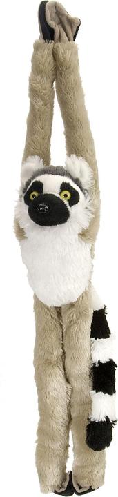 Immagine prodotto Wild Republic Lemure dalla coda ad anelli appeso in peluche (10 cm)