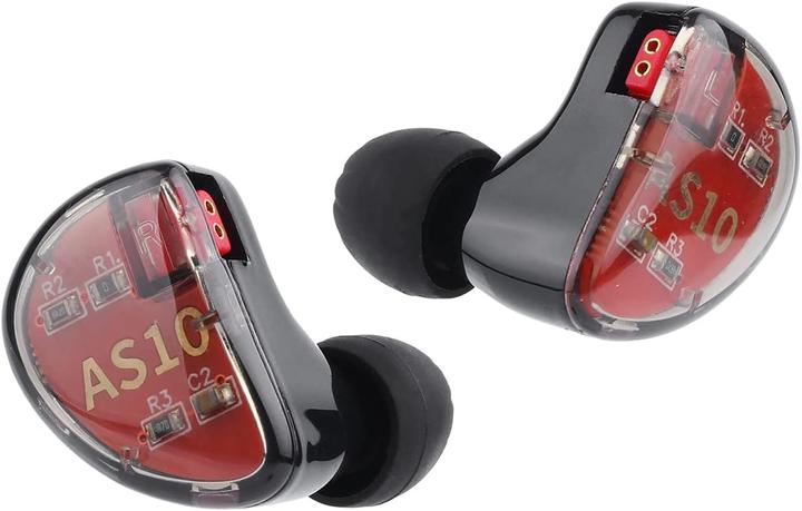 Image du produit KZ Audio AS10 5BA HiFi In-Ear Kopfhörer mit Noise Cancelling (NC)