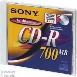 Produktbild Sony CD-R 48x Speed (25 x)