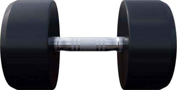 Actual product image Gorilla Sports Round dumbbells (1 x 30 kg)