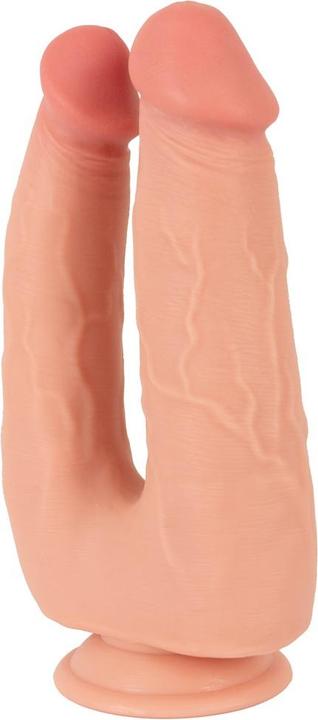 Actual product image Nature Skin Bendable Double Penetrator
