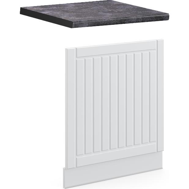 Vicco Frontblende Fame-Line, Geschirrspüler Zubehör, Weiss