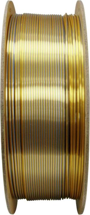 Image du produit Polymaker PA03027 Filament Dual Silk PLA-Soie Multicolore, Soyeux brillant 1.75mm 1000g Crown, Or (PLA, 1.75 mm, 1000 g, Multicolore)