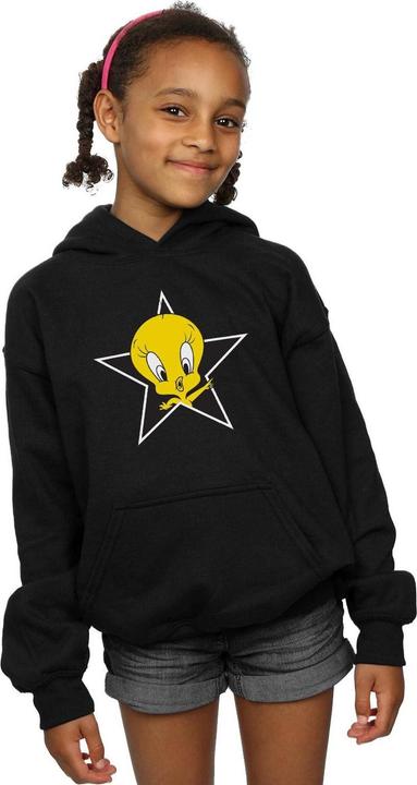 Produktbild Looney Tunes Tweety Pie Star Kapuzenpullover Mädchen (128)