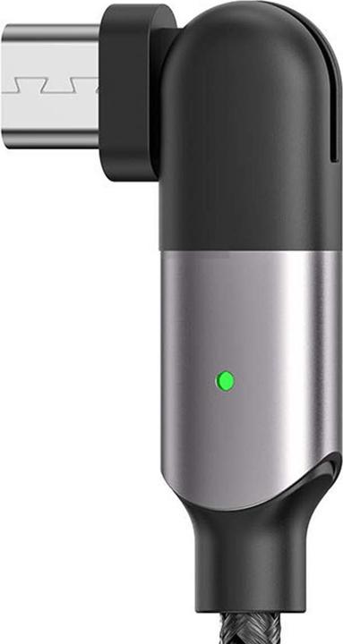 Actual product image Wekome WDC-142 Game Series - USB-A to Micro USB 3A gaming cable, 180° rotation, 1 m (cloudy) (1 m)