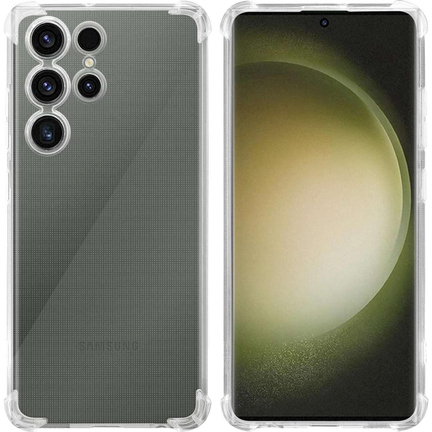 Thumbnail - Cadorabo TPU Hülle für Samsung Galaxy S23 ULTRA Ultra Slim (Samsung Galaxy S23 Ultra), Smartphone Hülle, Transparent