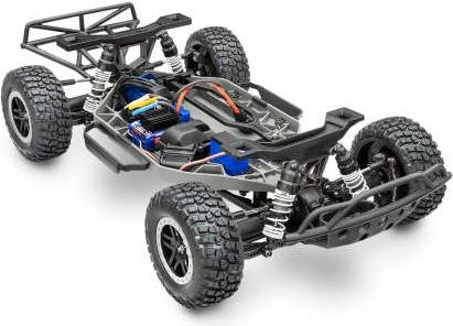 Immagine prodotto Traxxas Slash 4x4 VXL Clipless blu 1/10 Short-Course RTR Brushless, HD, senza batteria e caricatore (RTR pronto all'uso)