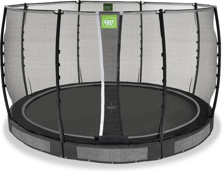 Produktbild Exit Allure Classic Bodentrampolin ø366cm - schwarz (366 cm)