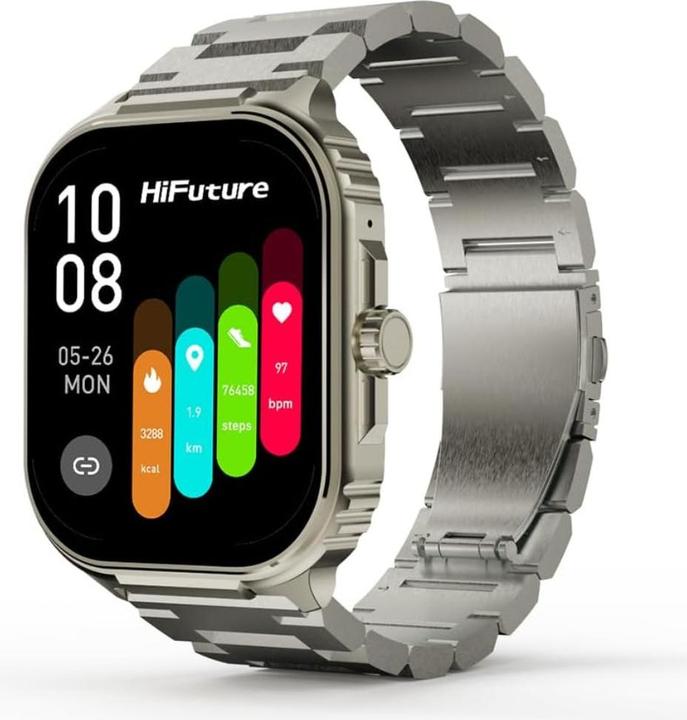 Actual product image HiFuture smartwatch Ultra3 Pro srebrny/silver (HSSW7SL) (65 mm)