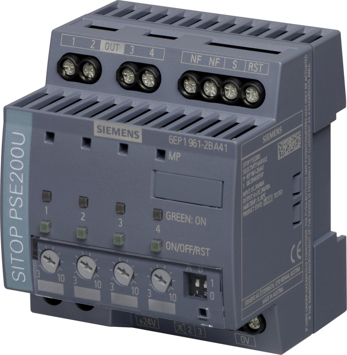 Actual product image Siemens Electronic fuse 6EP196