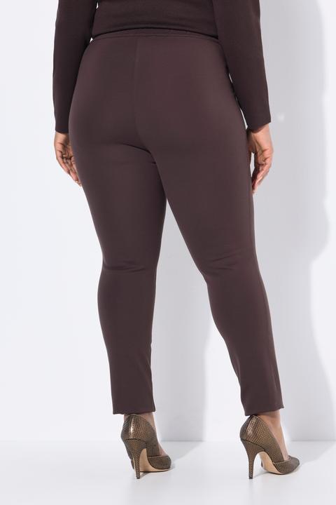 Immagine prodotto Ulla Popken Pantaloni modello Sienna con taglio aderente e cintura elastica (52)