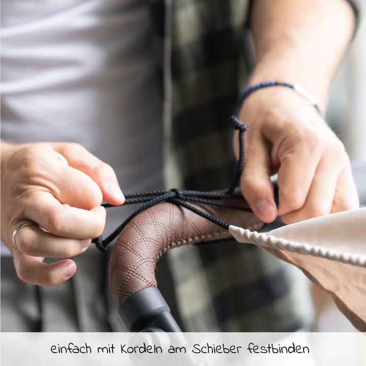 Produktbild Zamboo Sonnenschutz Universal Sonnensegel für Kinderwagen - Beige