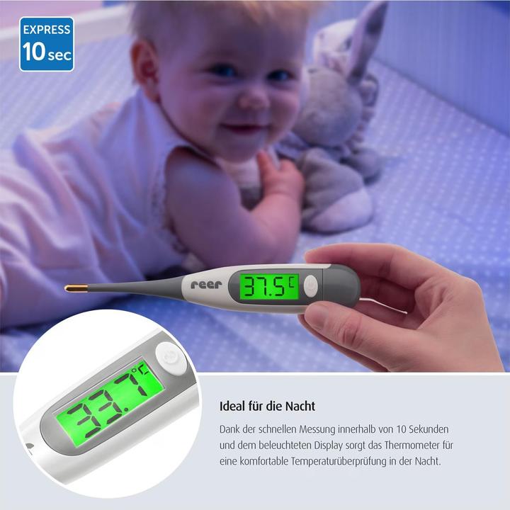 Productafbeelding Reer Digitale klinische thermometer ExpressTemp Pro (Oksel, Mondeling, Rectaal)
